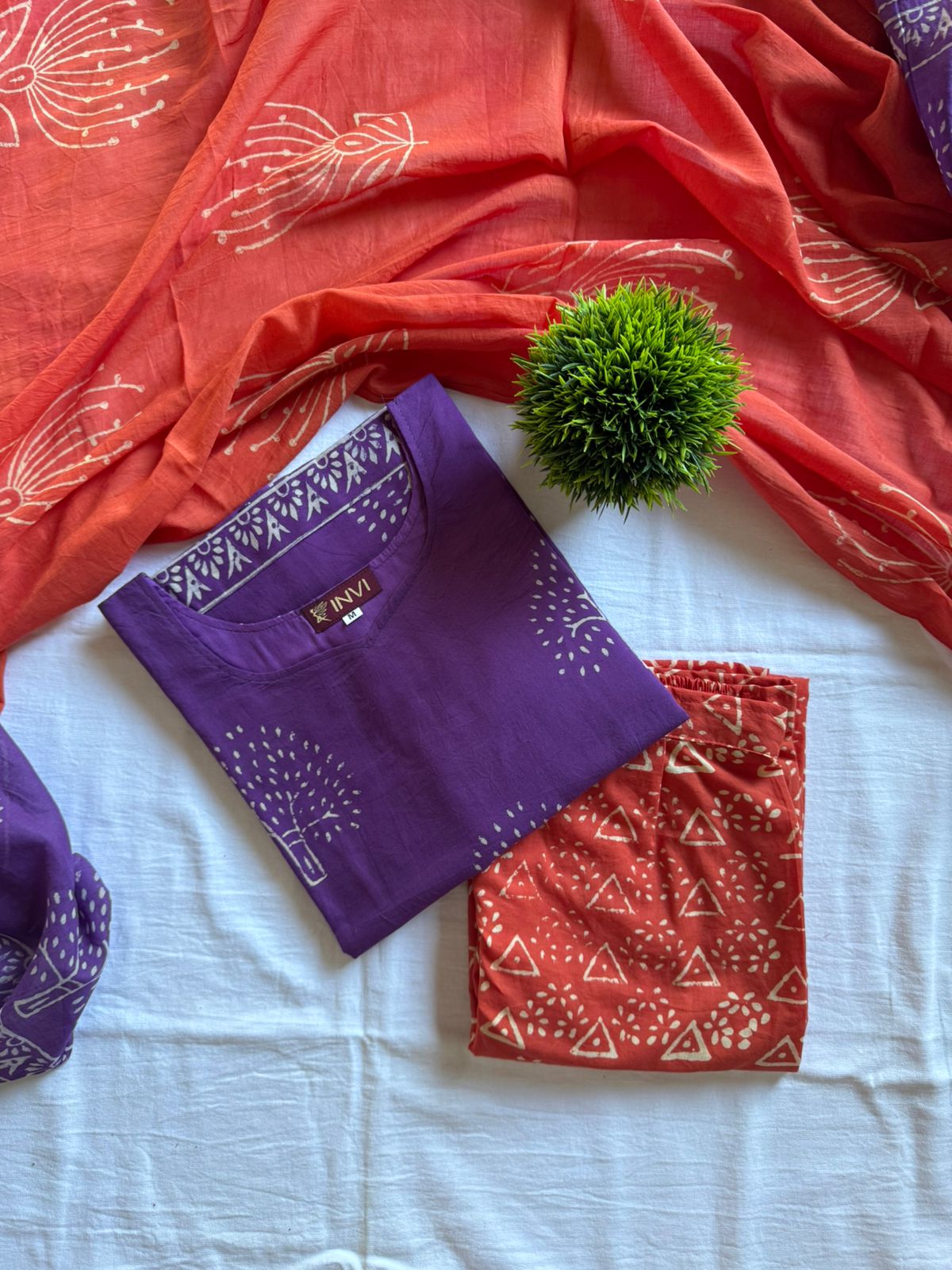 Plum Petal Salwar-PI : ICS00107