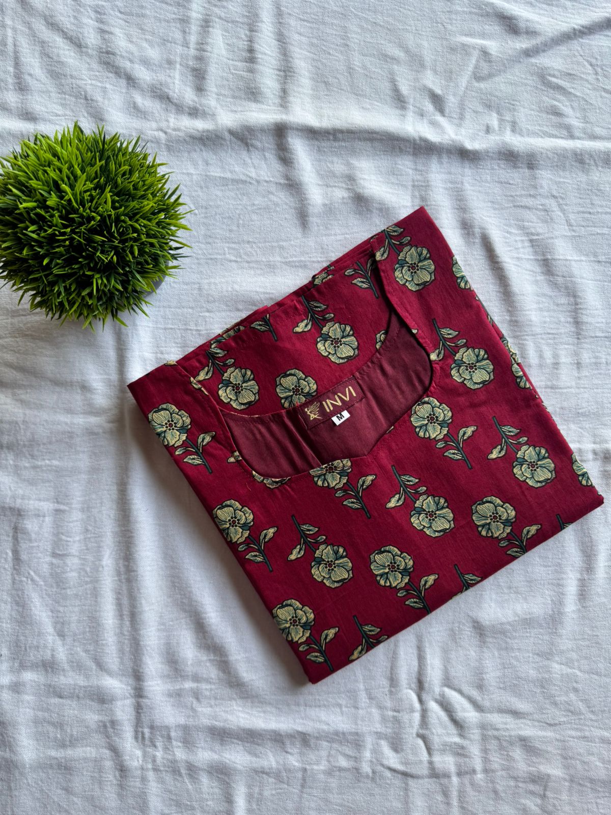 Rosewood Floral Kurthi-PI : ICK00099