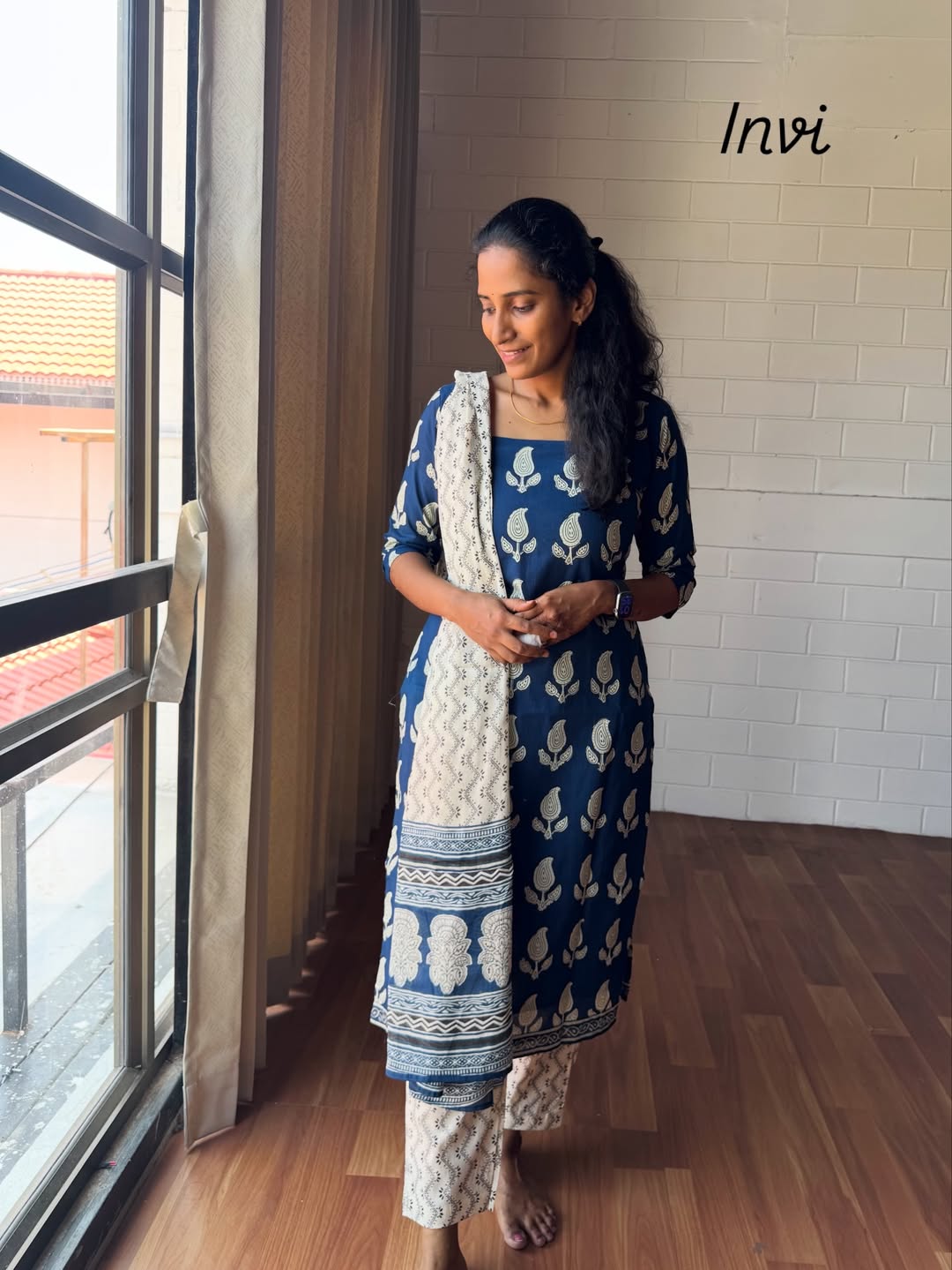 Indigo Paisley Comfort Set-PI : ICS00085
