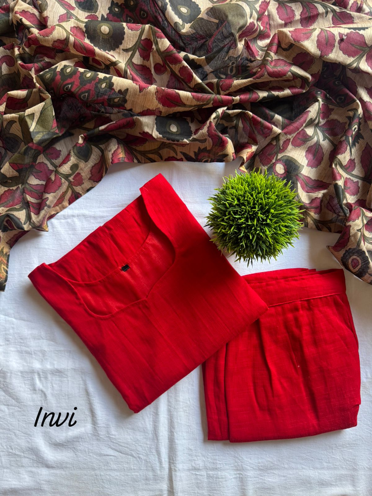 Ruby Grace Cotton Suit Set-PI : ICS00110