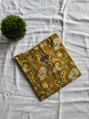 Golden Ivy Floral Kurthi-PI : ICK00112