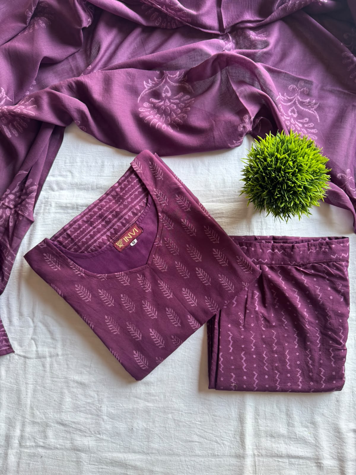 Mauve Elegance Salwar Set-PI : ICS00117