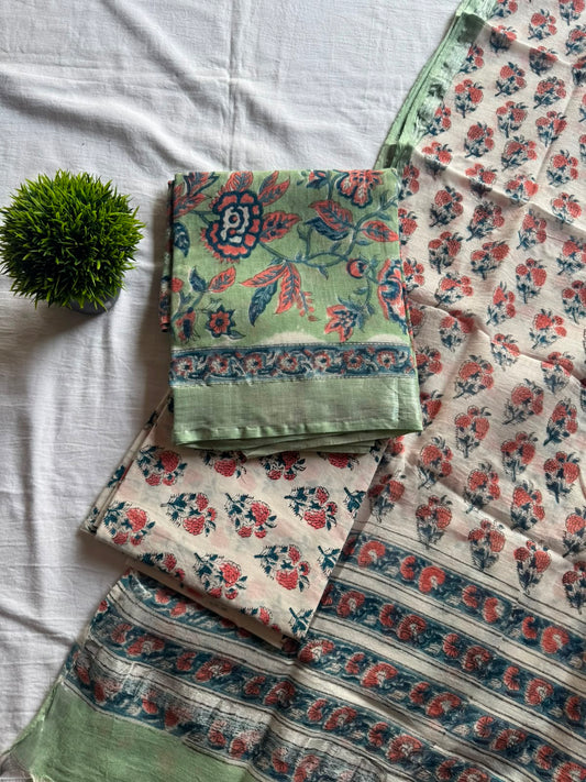 Jade Bloom Salwar Set-PI : ICS00121