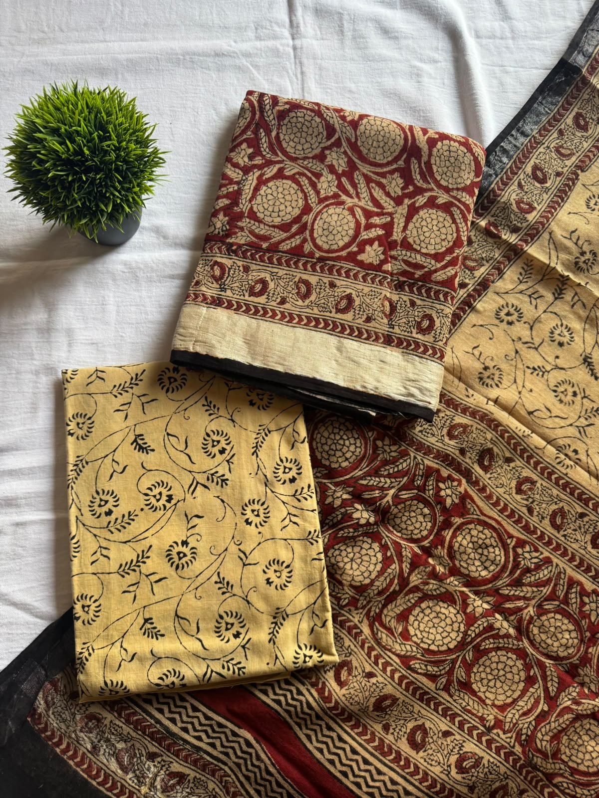 Classic Kalamkari Salwar Set-PI : ICS00123