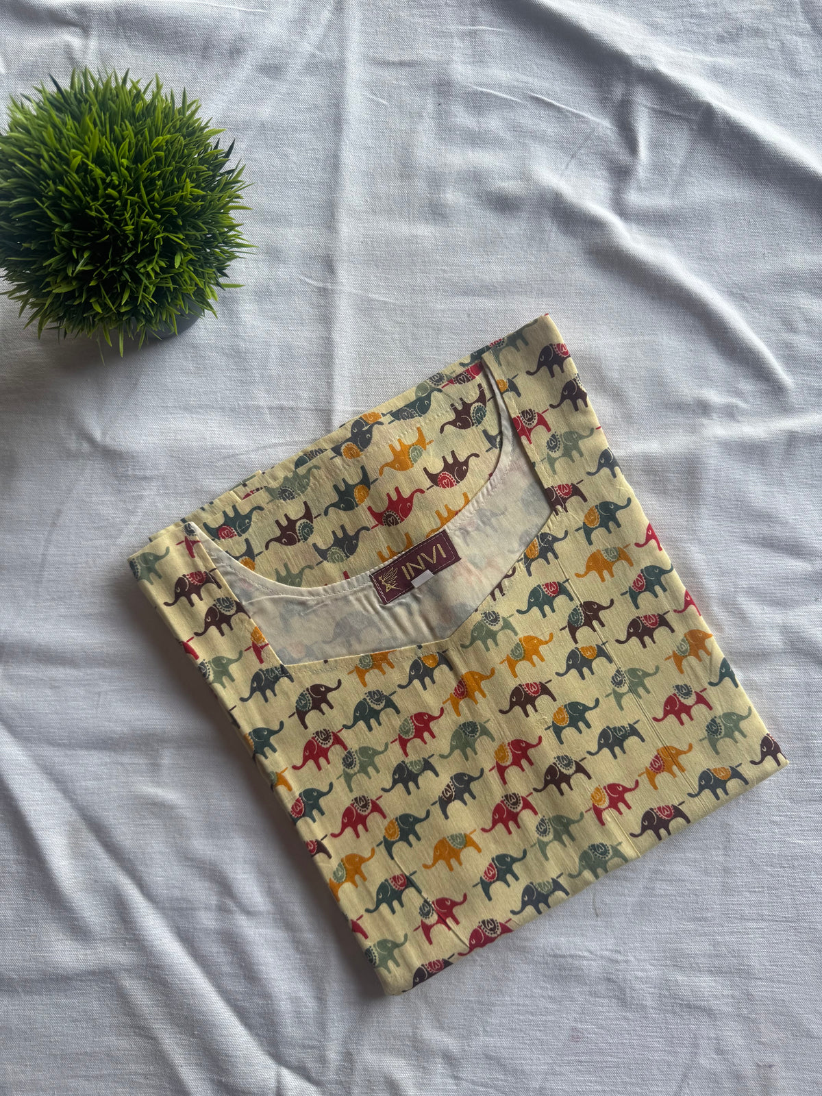 Safari Grace Cotton Kurthi-PI : ICK00125