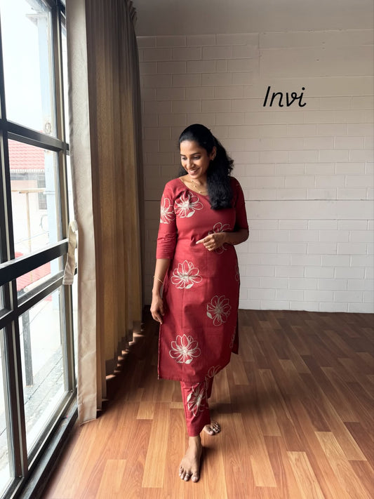 Floral Ruby Comfort Set-PI : ICC00040