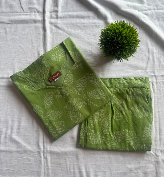 Nature Green Co-ord Set-PI : ICC00049