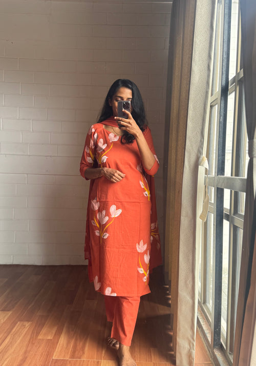 Amber Petal Salwar Set-PI : ICS00132