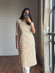 Safari Grace Cotton Kurthi-PI : ICK00125