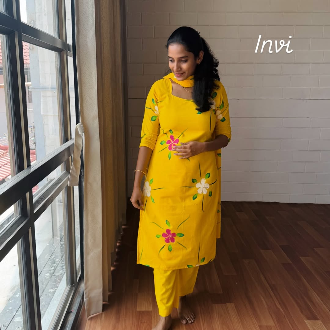 Sunflower Yellow Salwar Set-PI : ICS00092