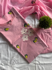 Blush Bloom Premium Cotton Salwar Set-PI : ICS00139