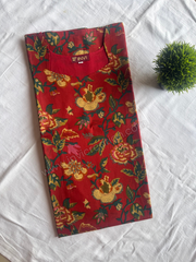 Crimson Bloom Cotton Kurthi-PI : ICK00135