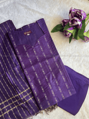 Premium Katan Silk Purple Salwar Suit Set-PI : ICP00200*
