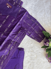Premium Katan Silk Purple Salwar Suit Set-PI : ICP00200*