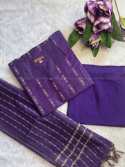 Premium Katan Silk Purple Salwar Suit Set-PI : ICP00200*