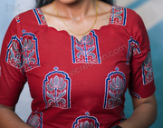 Ruby Heritage Print Premium Cotton Co-ord Set-PI : ICC00061