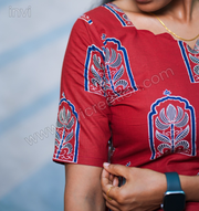 Ruby Heritage Print Premium Cotton Co-ord Set-PI : ICC00061