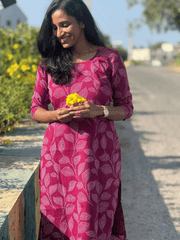 Rosewood Leaf Kurthi-PI : ICK00153*