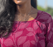 Rosewood Leaf Kurthi-PI : ICK00153*