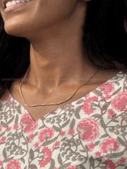 Rosevine Floral Kurthi Set-PI : ICC00074*