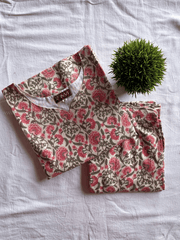 Rosevine Floral Kurthi Set-PI : ICC00074*