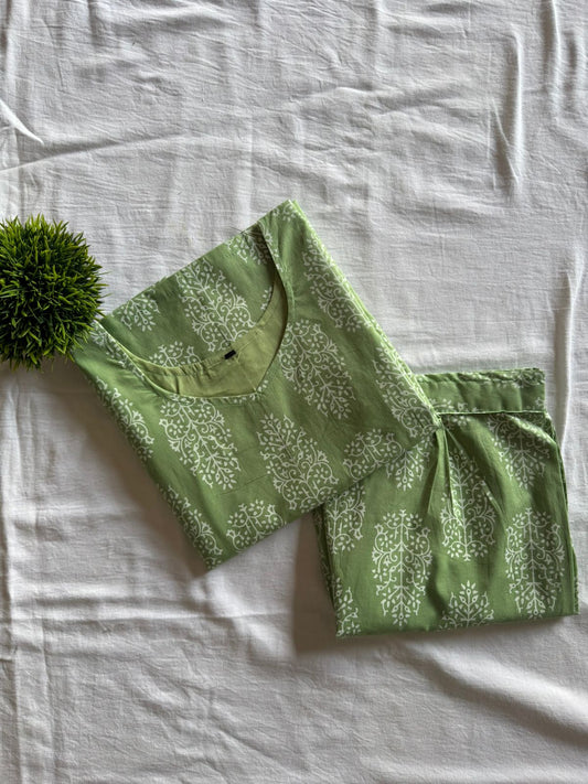 Sage Bloom Co-Ord Set-PI : ICC00034