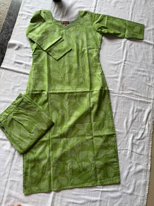Nature Green Co-ord Set-PI : ICC00049