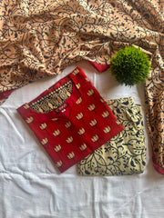 Royal Ruby Salwar Set-PI : ICS00133