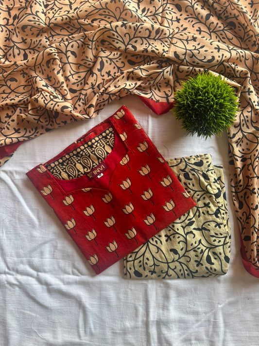 Royal Ruby Salwar Set-PI : ICS00133